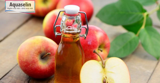 Trị hôi nách bằng dấm táo có hiệu quả ?